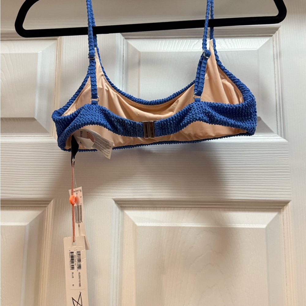 Blue Bikini Top Textured - Picture 2 of 6